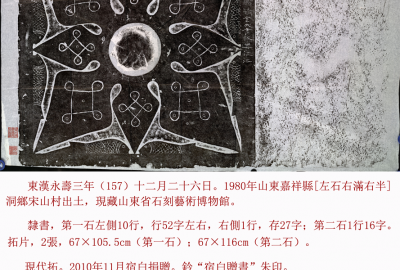 安國祠堂畫像石題記